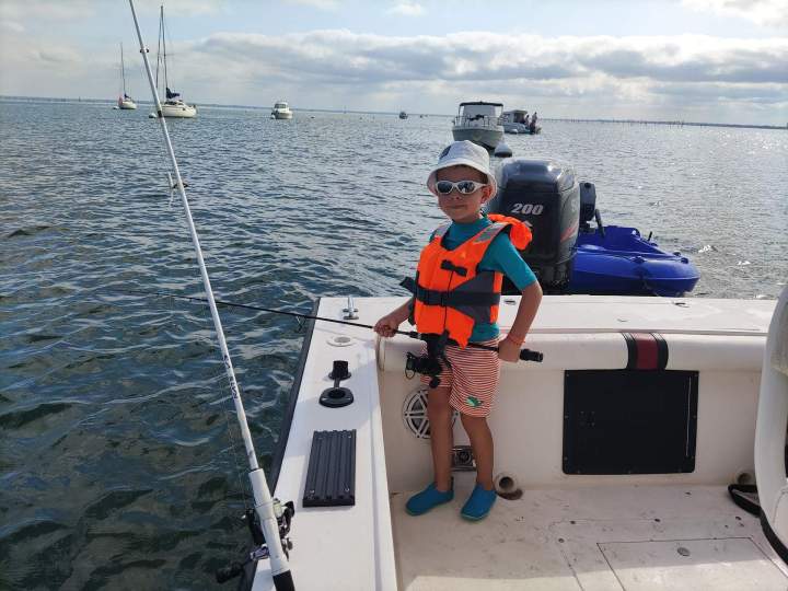 Activités de pêche pour enfant Cordouan