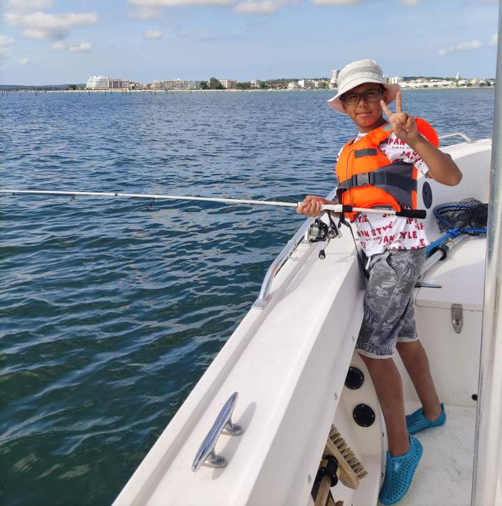 Sortie de pêche pour enfant Cordouan